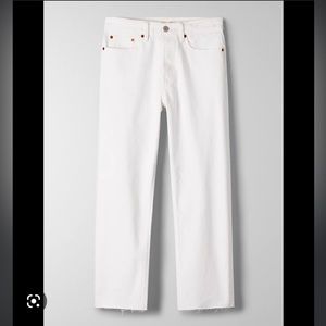 Levi’s White Jeans
